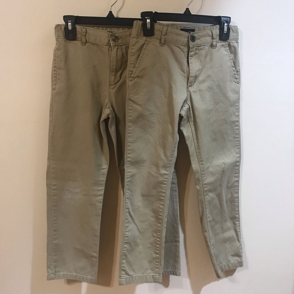Set of two Khaki Uniform Pants